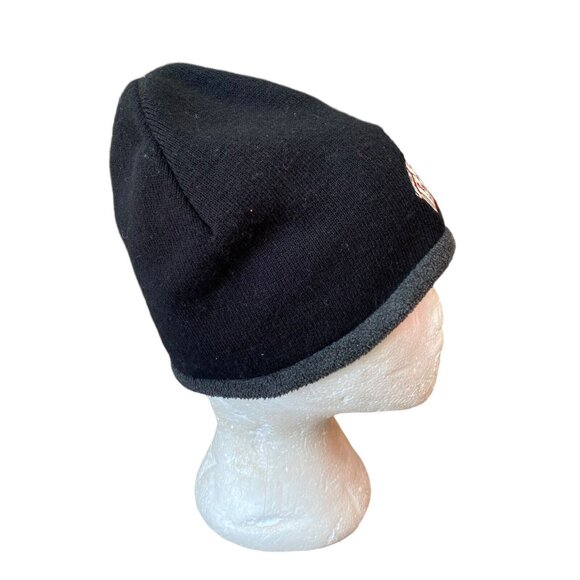 Dr. Pepper Toque Beanie Hat Diet Chery Vanilla Lined Embroidered Black - Picture 3 of 6